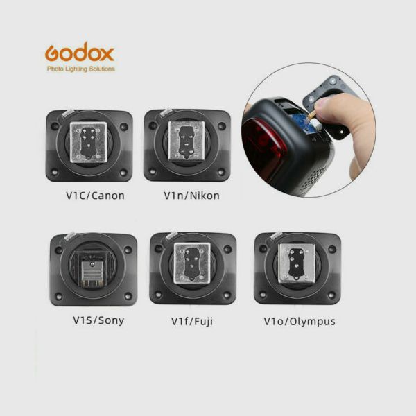 Speedlite Flash Repair Parts for V1 Sony Flash Hot Shoe Replacement Godox V1S Hot Shoe Mount Foot 